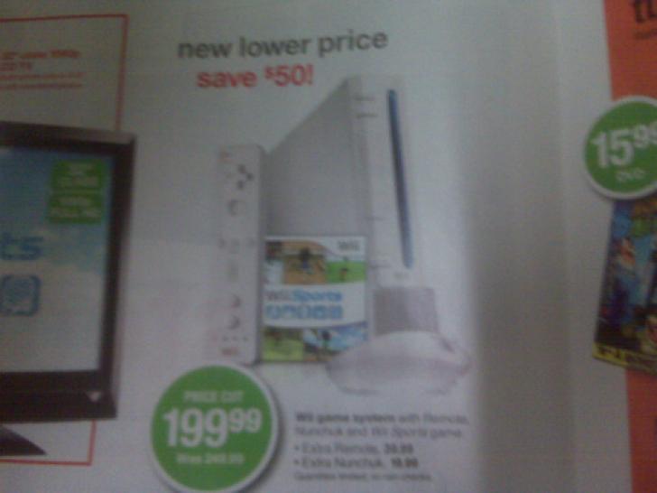 [18/09/09] Wii für 199 Euro - Neue Gerüchte um Preissenkung 