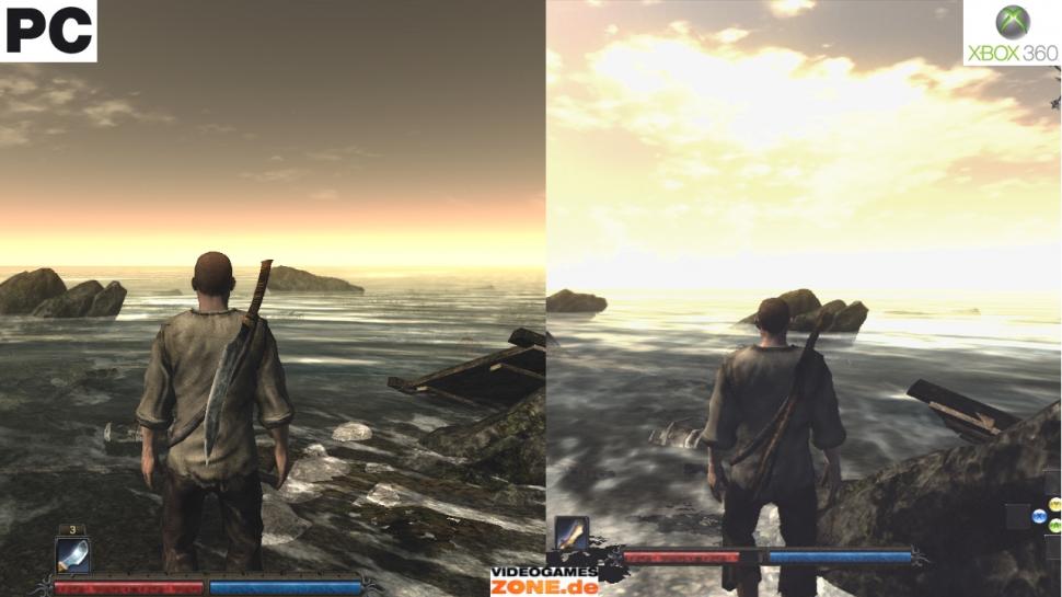 [02/10/09] Risen PC vs. Xbox 360 - Der Strand