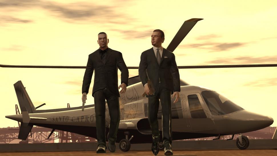 [02/10/09] Schnell und bequem: Der Swift-Helikopter ist das bevorzugte Transportmittel der Eilite von Liberty City.