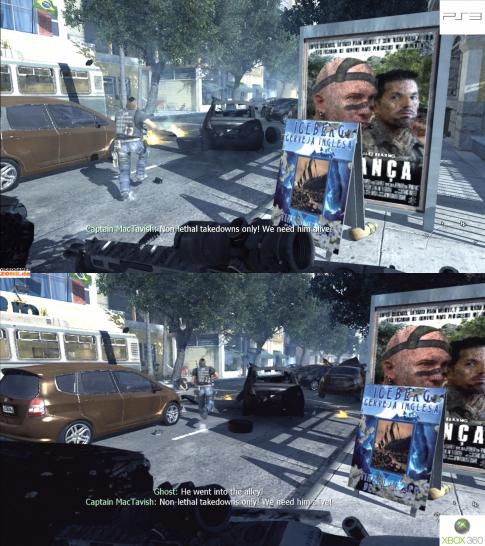 [09/11/09] Call of Duty Modern Warfare 2 - PS3 vs Xbox 360 - Mission 'Takedown' (8)