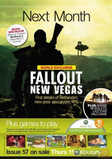 [12/01/10] Im Februar enthüllt das offizielle Xbox-Magazin Fallout: New Vegas