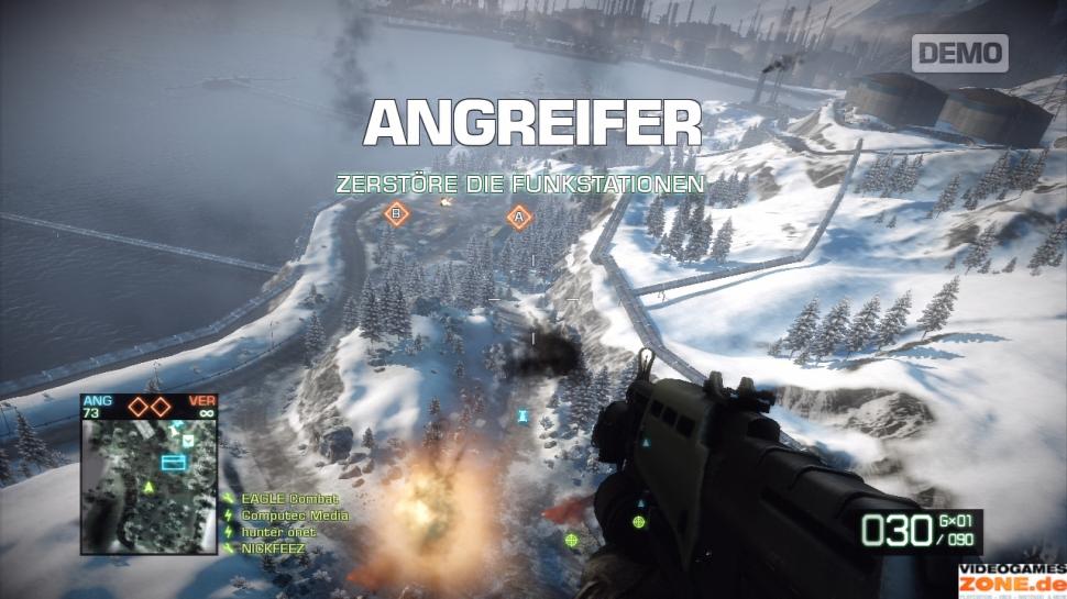 [28/01/10] Battlefield: Bad Company vs. Modern Warfare 2: Im Angreifer-Team des Spielmodi "Rush" habt ihr nur begrenzte Tickets für einen erneuten Spielbetritt zur Verfügung. Setzt also Sanitäter ein, um Tickets zu sparen.