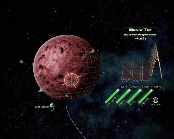 [22/01/10] Nebenaufträge werden verfügbar, indem man Planeten anklickt und kurz mit dem Zielcursor absucht. Danach kann man sogleich mit der Mission starten. Auch Rohstoffe sammelt man auf diese Weise, allerdings nimmt das ziemlich langweilige Minispiel dann zuviel Zeit in Anspruch.