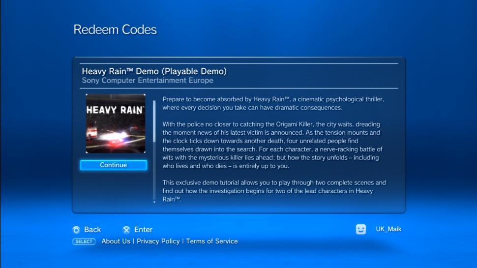 [05/02/10] Heavy Rain Demo 720p screenshot 28