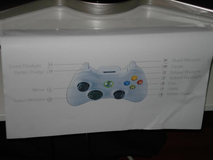 [12/02/10] Die Tastenbelegung zu Alan Wake