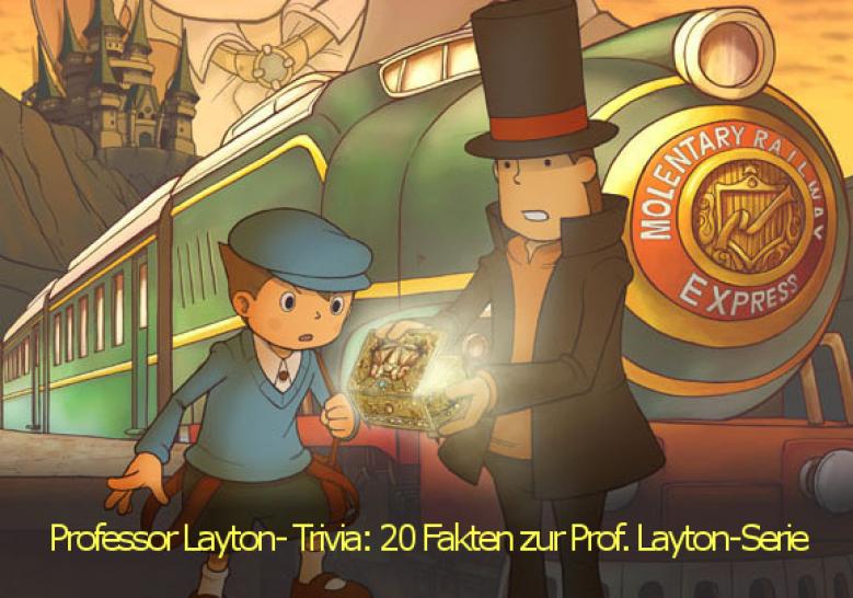 [26/02/10] Professor Layton - Trivia: 20 Fakten zur Prof. Layton-Serie