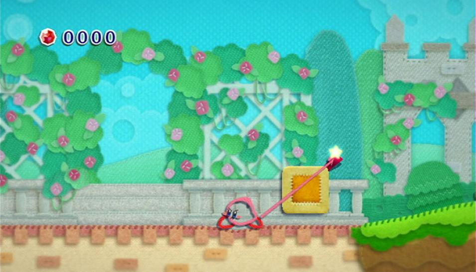 [16/06/10] Screenshots aus Kirby's Epic Yarn für Wii. (1)