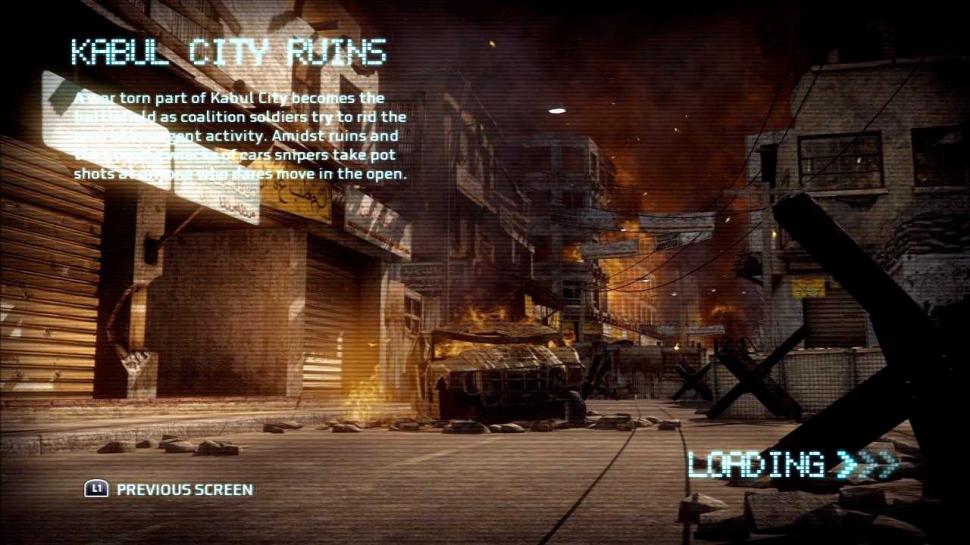 [21/06/10] In der Beta gibt es zwei Maps. Teamdeathmatch wird in einer recht kleinen Map im zerstörten Kabul veranstaltet. Häuserkampf pur.