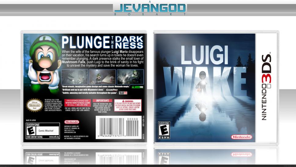 [06/07/11] Luigi Wake für Nintendo 3DS - Eine Mischung aus Luigi's Mansion und Alan Wake