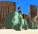 Vier Bildchen vom Lego-M&auml;nnlein