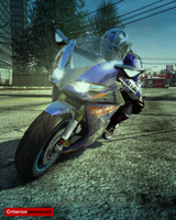 So sieht ein Motorrad in Burnout Paradise aus!