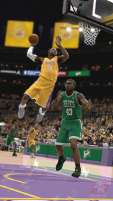 NBA 2K10 für Wii, PS3 und Xbox 360: Kobe Bryant auf dem Cover der Packung