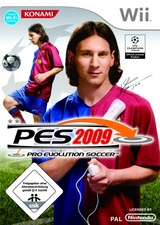 Das ist das deutsche Cover zu PES 2009 f&uuml;r Wii