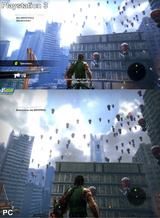 Bionic Commando Grafikvergleich: Die PC- gegen die Playstation-3-Version