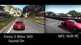 Need for Speed: Shift gegen Forza 3: Sound- und Grafik-Check im Video