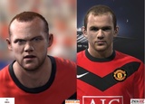 PES 2010 vs. FIFA 10: Grafik-Vergleich der Spielergesichter von ManU, ManCity und Inter Mailand