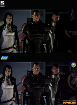 Mass Effect 2: Exklusive Screenshots vergleichen Xbox-360- mit PC-Version - Update: Zehn weitere Vergleichs-Bilder