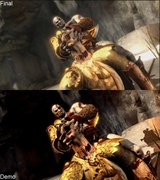 God of War 3: Screenshot-Vergleich zwischen Demo- und finaler Version