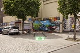 Blur: 3D-Wandgemälde werben in Berlin und anderen Städten für Blur