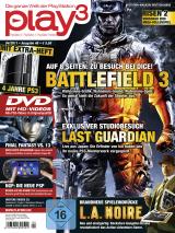 play3 4/11 ab sofort erhältlich: Exklusiv-Titelstory Battlefield 3 und PlayStation-3-Geburtstags-Beilage