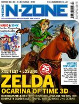 N-ZONE 07/2011: Mit Zelda: Ocarina of Time auf mehr als 25 Seiten und Mario & Sonic!