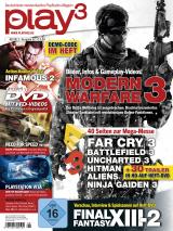 play3 08/11 ab sofort erhältlich: Modern Warfare 3, Infamous 2 Demo-Code, neue Rubriken und 30 E3-HD-Trailer auf DVD!
