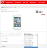 iPhone 4S statt iPhone 5: Vodafone bietet kurzzeitig 64-GB-Modell an
