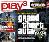 play3 1/12 mit 16 Seiten GTA 5, PlayStation Vita im Praxistest und Importspiele-Report