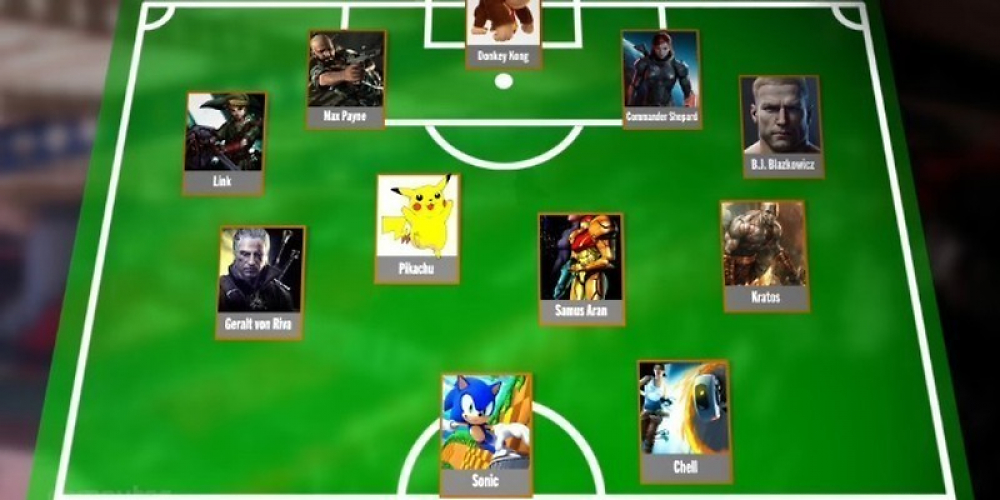 Unsere Traum-Elf, bestehend aus prominenten Videospiele-Helden, würde die Champions League und Fußballweltmeisterschaft locker gewinnen! Da hätten selbst der FC Bayern München und Real Madrid keine Chance.