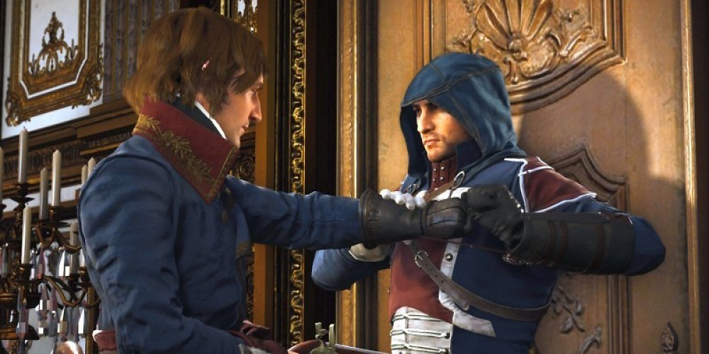 Die Revolutionsereignisse und Figuren wie Napoleon (links) spielen nur eine Nebenrolle in der Geschichte. (PC)