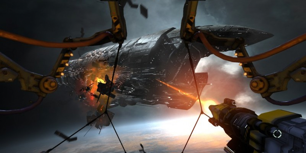 Project Nemesis ist ein VR-Projekt für Gear VR. Leider gibt es nur dieses eine Bild aus der Version.