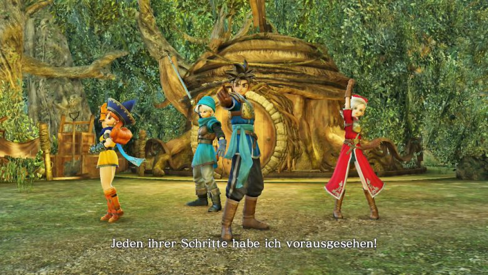Quartett: Wie in den Hauptspielen kämpft ihr euch in Heroes mit einer Heldengruppe aus maximal vier Charakteren.