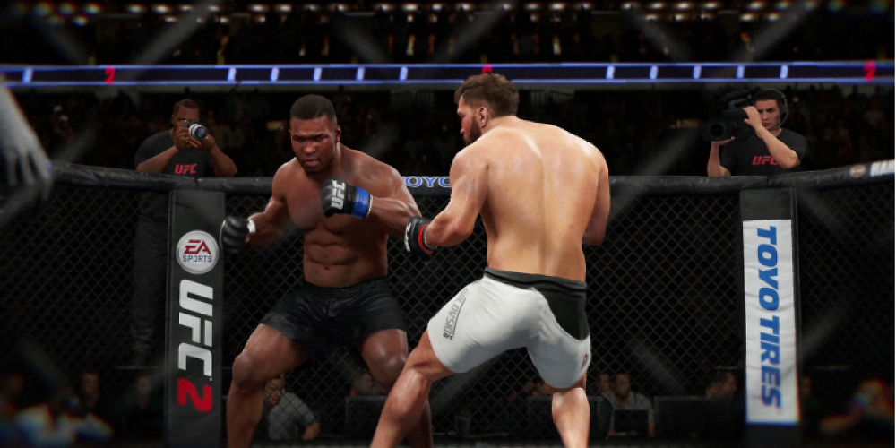Im Spiel befinden sich zahlreiche UFC-Legenden wie BJ Penn oder GSP. Gaststars wie Mike Tyson oder Bas Rutten müsst ihr hingegen per DLC kaufen.