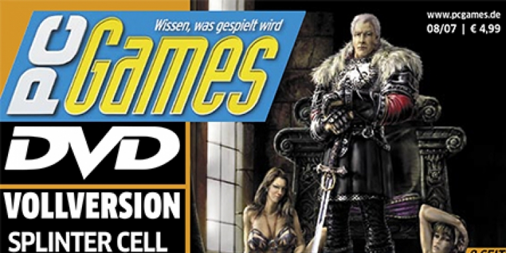 Das Cover-Thema der Ausgabe 08/2007 drehte sich um die Zukunft der Gothic-Reihe. Außerdem mit an Bord: Starcraft 2, Die Siedler6 und The Witcher.