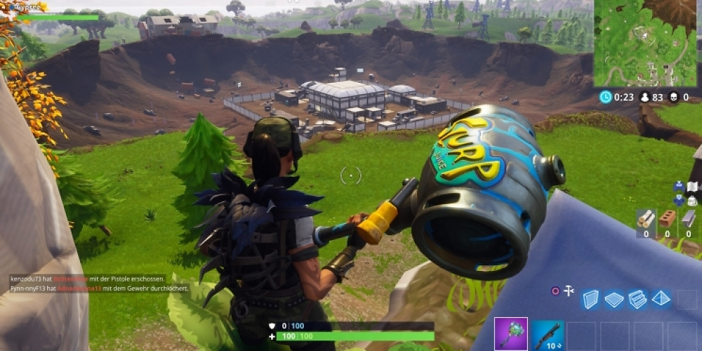 Ausschnitt aus Fortnite Battle Royale