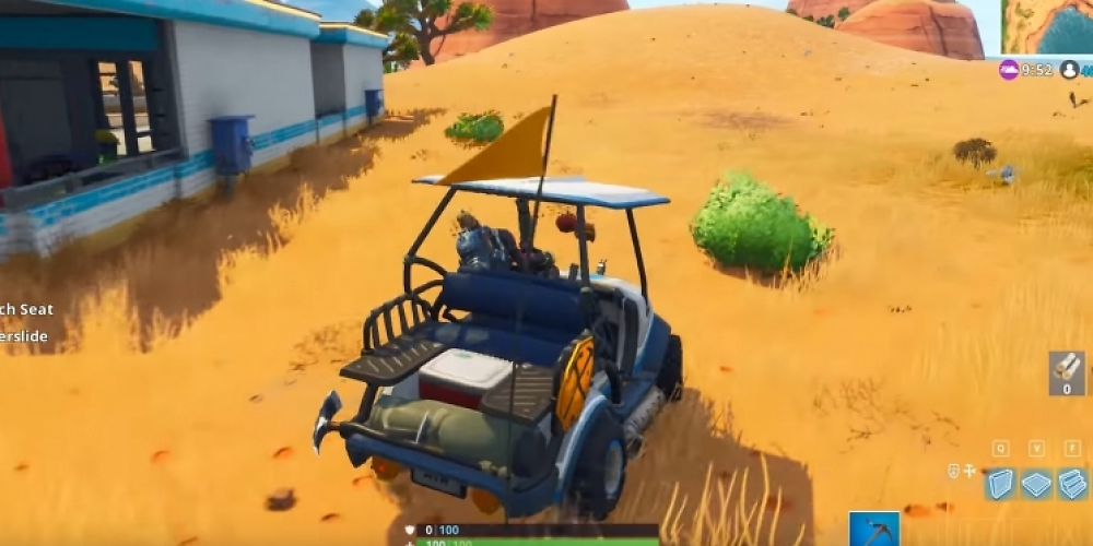 Das erste Fahrzeug im Battle Royale-Shooter Fortnite