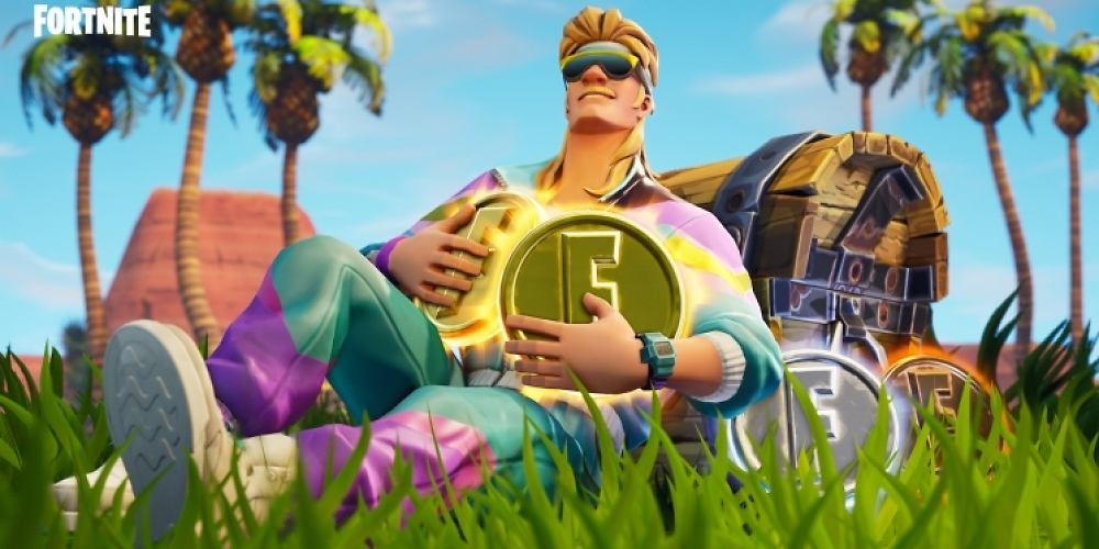 Artwork zum Battle Royale-Shooter Fortnite von Epic Games