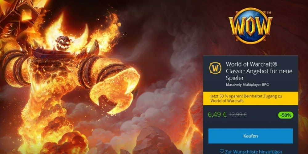 Holt euch das WoW-Abo derzeit vergünstigt.