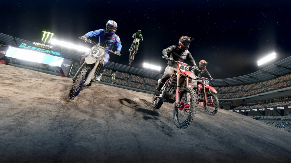 Monster Energy Supercross 4: Hübsche Grafik trifft auf mittelmäßige Physik