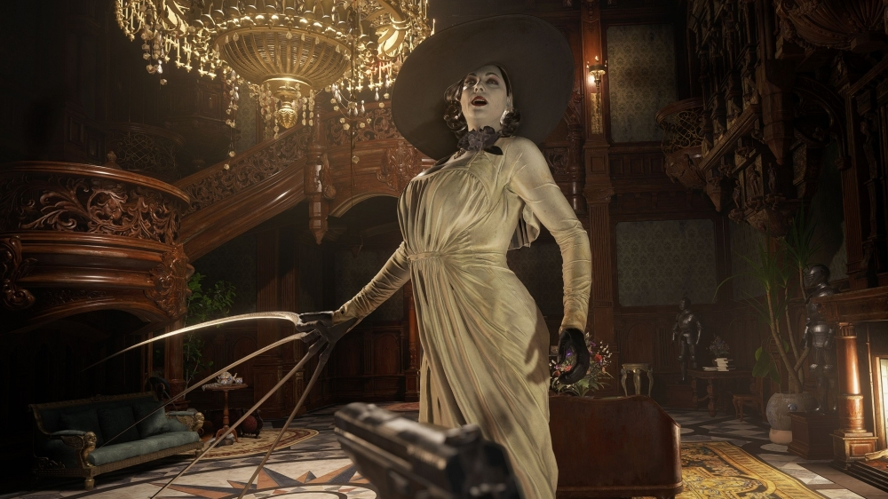 Resident Evil 8 Village: Lösung - Schloss Dimitrescu - Lady, Erste Maske, Klavierrätsel