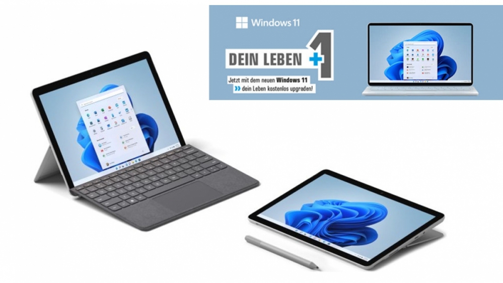 Windows 11: Neues Microsoft Surface Go 3 mit Win-10-Nachfolger bei Saturn