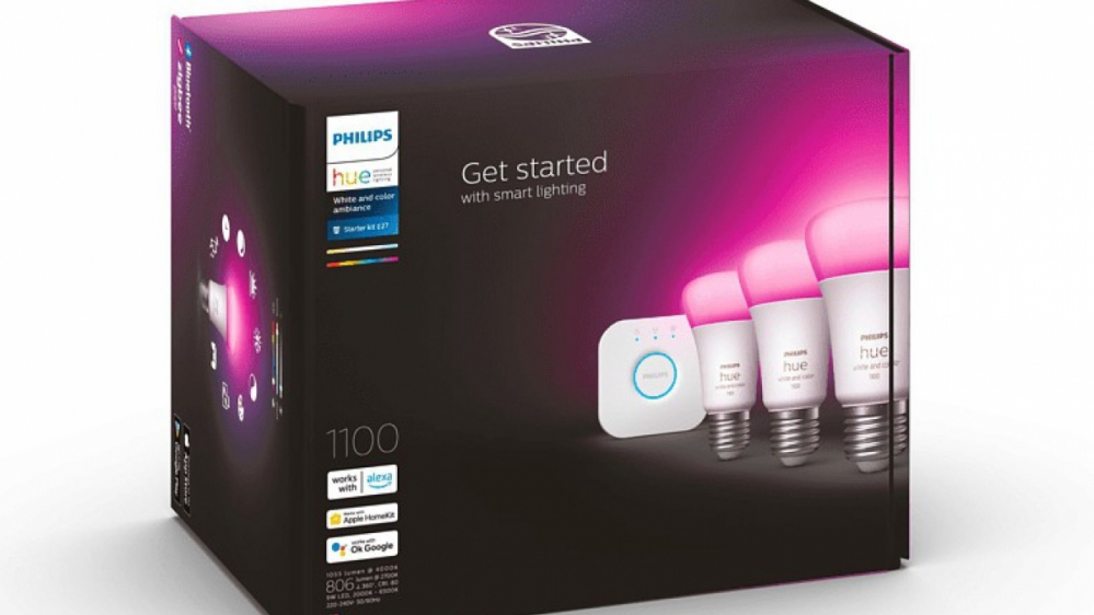 Philips Hue kaufen: Starter Set inkl. Hue Bridge zum halben Preis