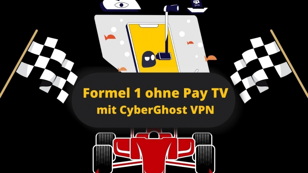 CyberGhost VPN für 1,99 Euro/Mo: Jetzt Formel 1 ohne Pay-TV genießen!