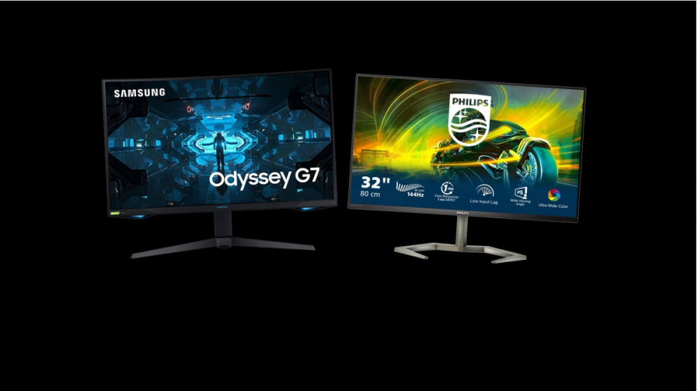 Gaming Monitor günstig wie nie kaufen: Samsung Curved WQHD 240 Hz & Philips 4K 32 Zoll zum Tiefstpreis