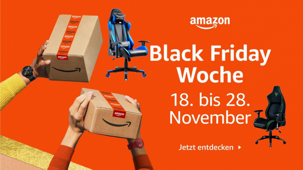 Gaming-Stuhl von Recaro, Razer & Co. günstiger beim Amazon Black Friday 2022