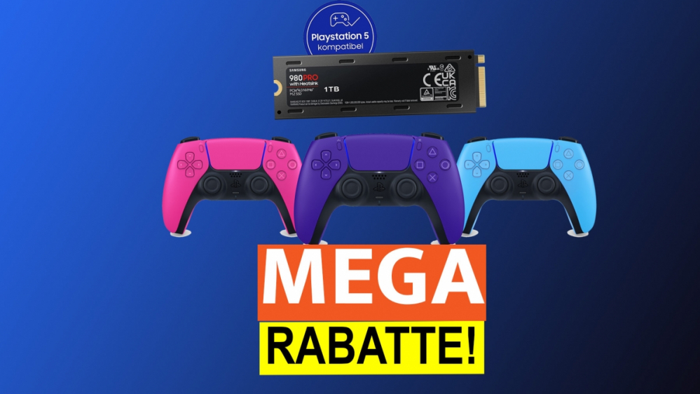 PS5 kaufen: PS5-Controller beim Black Friday mit Mega-Rabatt - auch SSD & Spiele viel günstiger