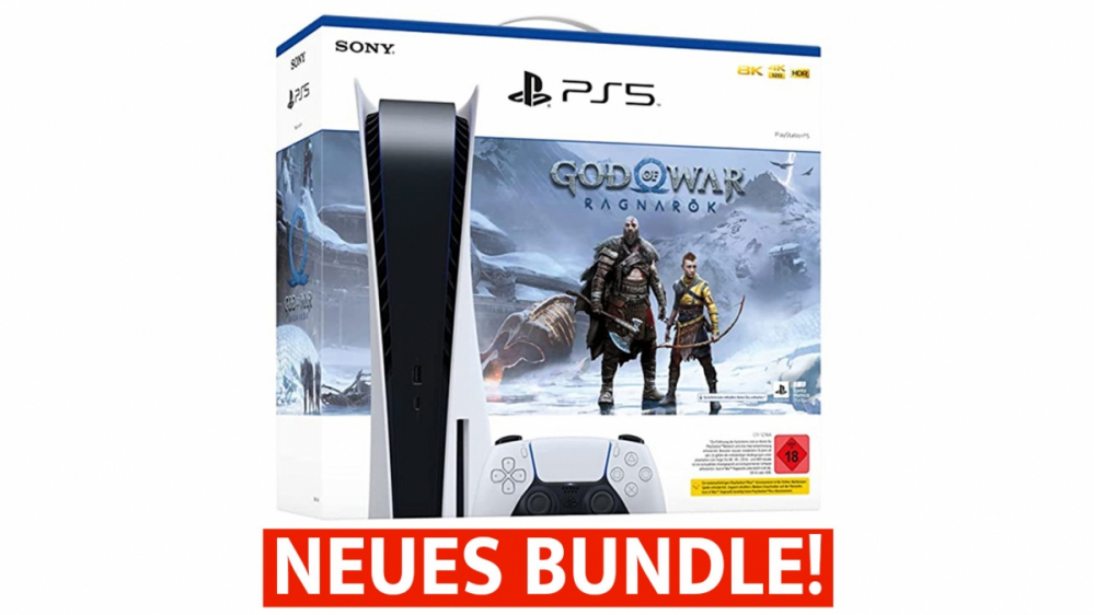 PS5 kaufen: Neues PS5-Bundle mit GoW Ragnarök bei Amazon, Media Markt & Saturn bestellbar (Update: Neuer Drop bei Conrad.de)