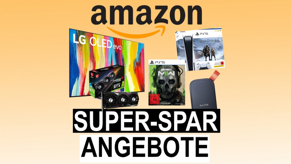 Fernseher, PS5, SSD, Switch: Super-Spar-Angebote bei Amazon