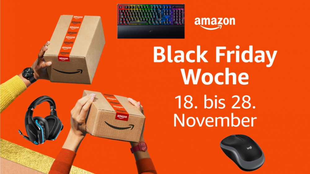 Maus, Tastatur & Headset kaufen: Gaming-Zubehör viel günstiger beim Amazon Black Friday!