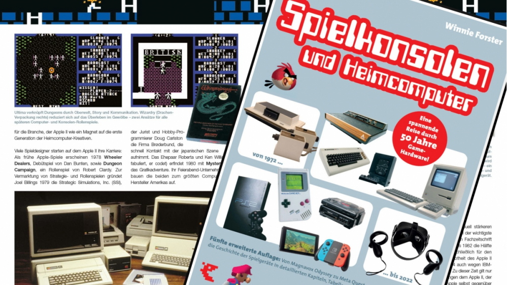 Spielkonsolen und Heimcomputer: 50 Jahre Gaming in Buchform